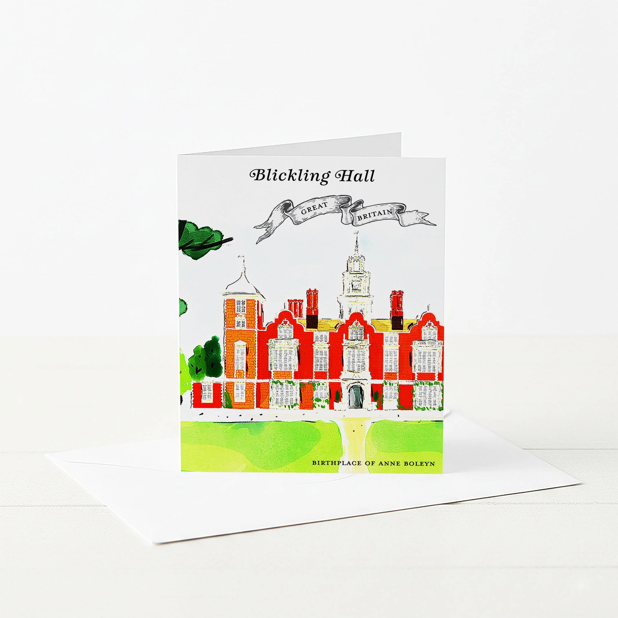 Blickling Hall Greeting Card.