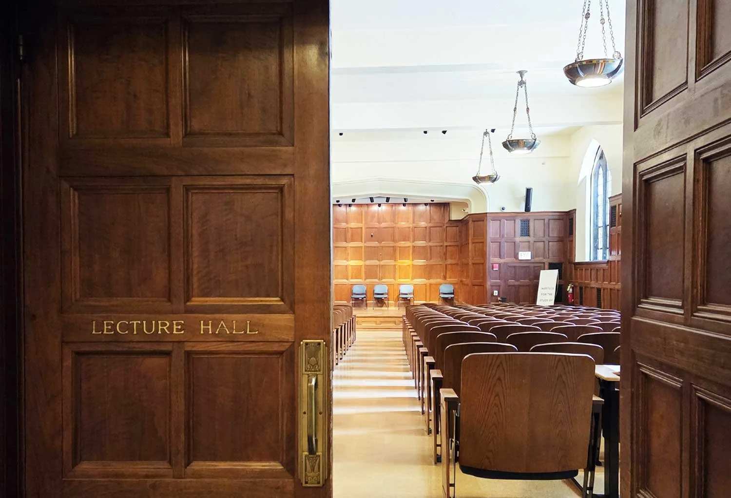 ISAC lecture hall.