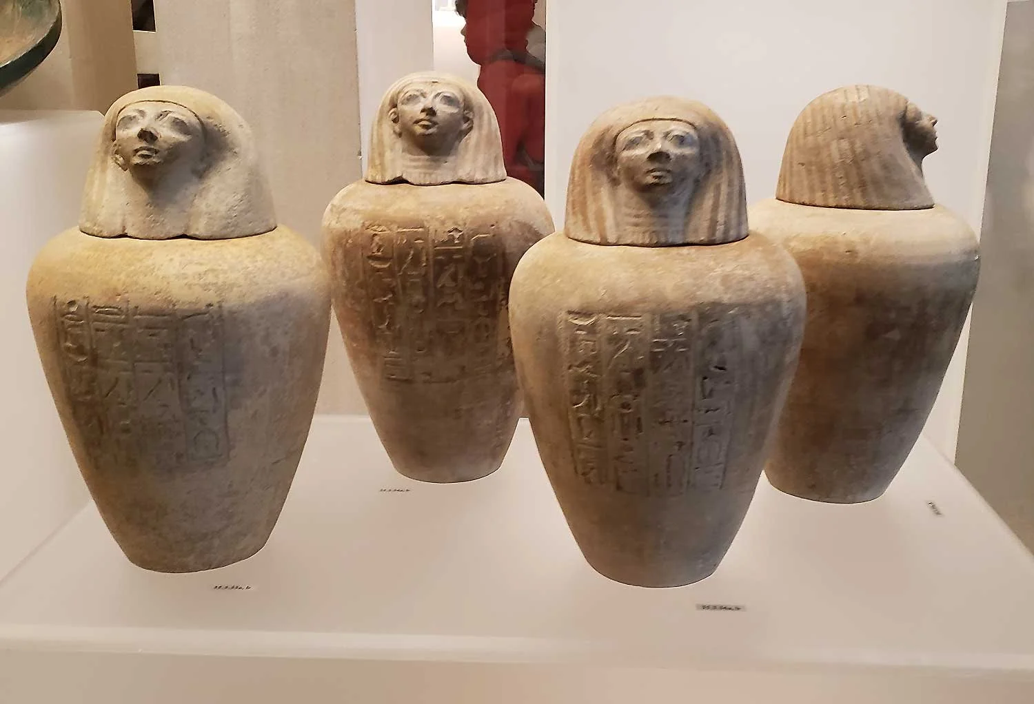 canopic jars.
