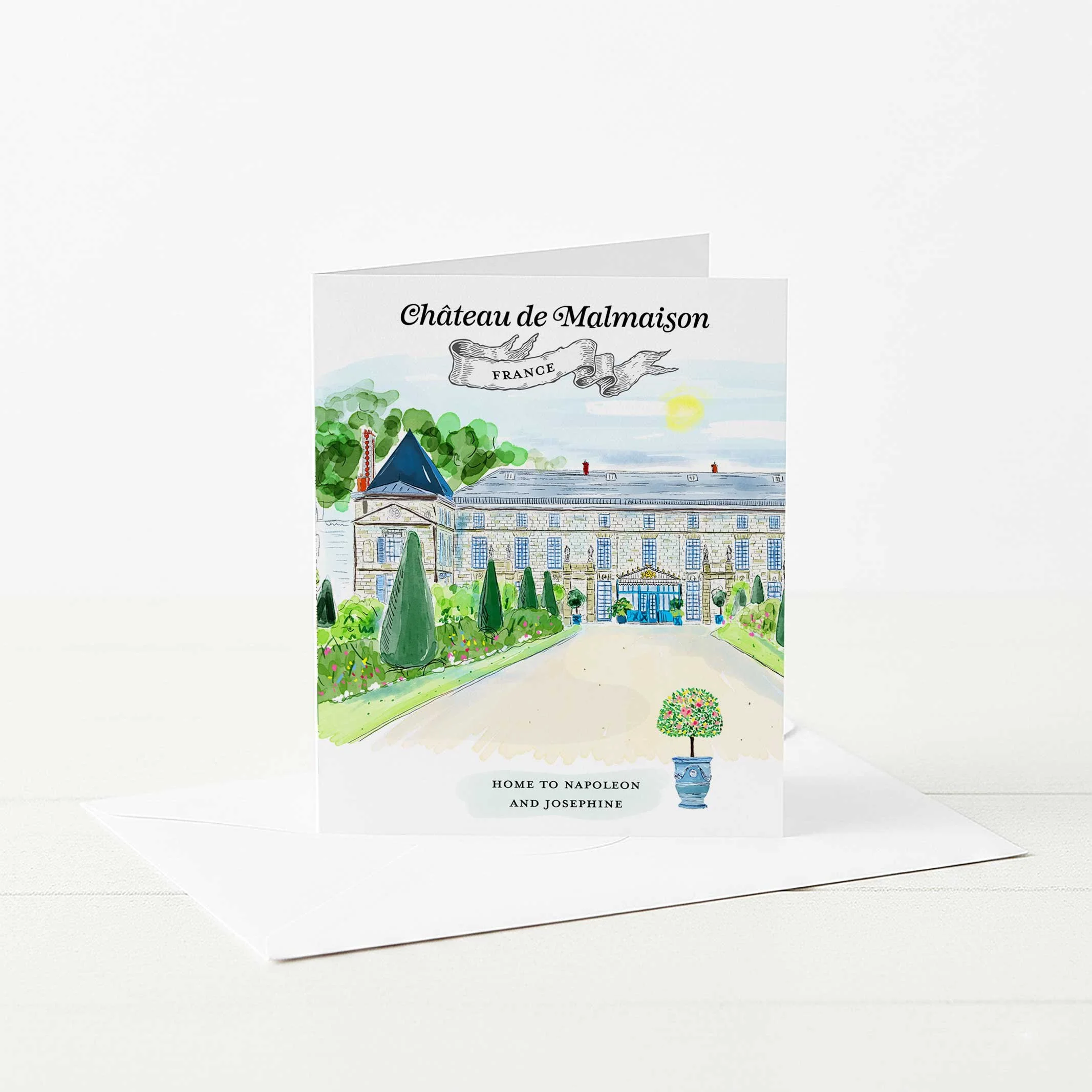 Château de Malmaison greeting card.