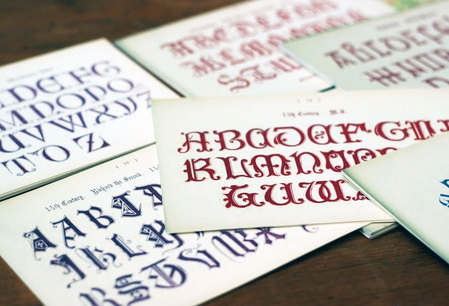 A Book of Medieval Fonts From the Victoria Era