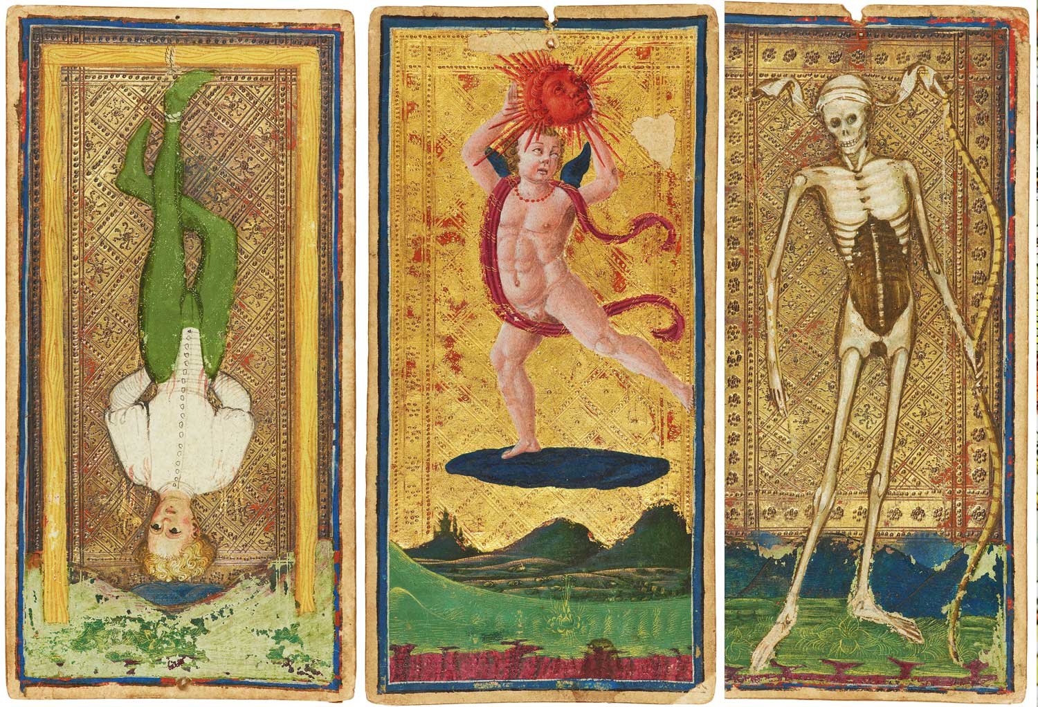 Visconti-Sforza tarot cards