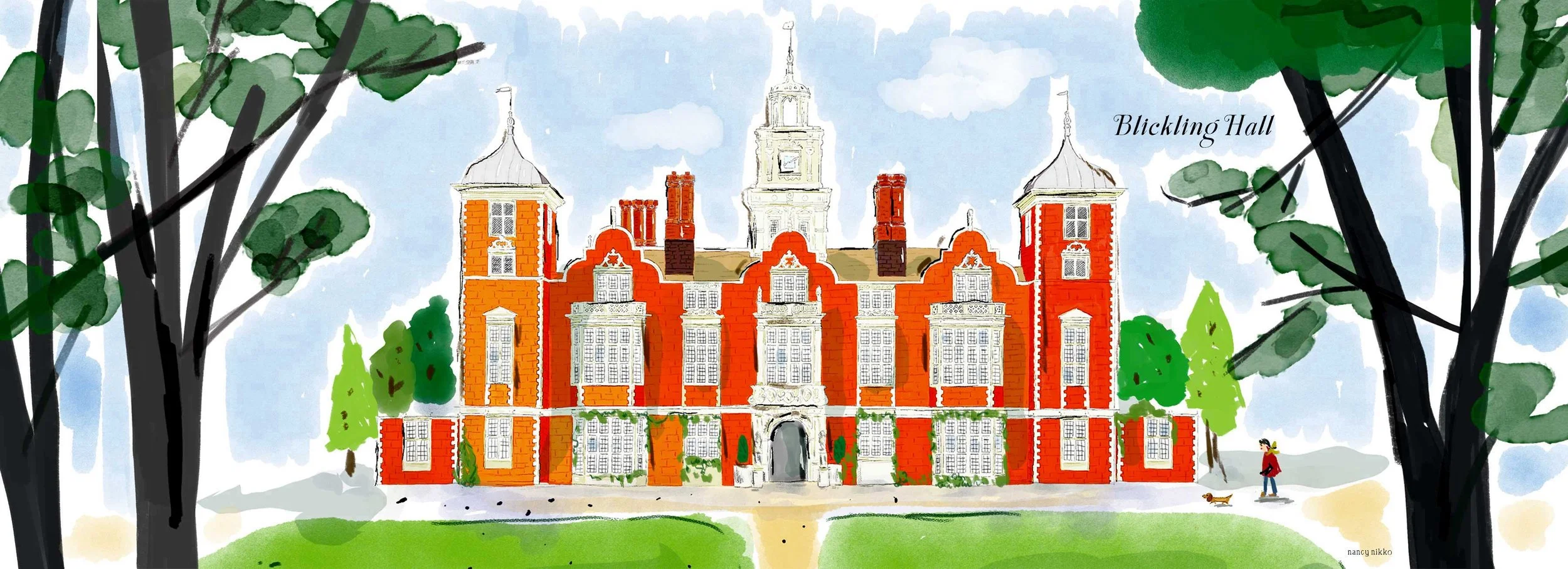 British historical mansion