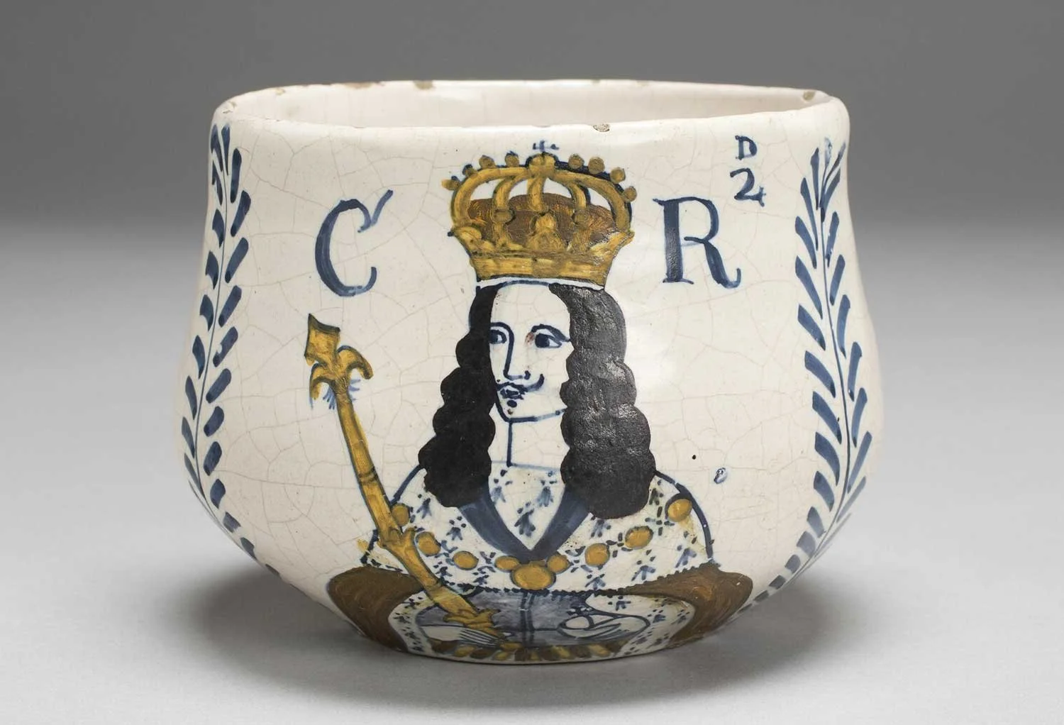 King Charles II on 17th Caudle Cup.