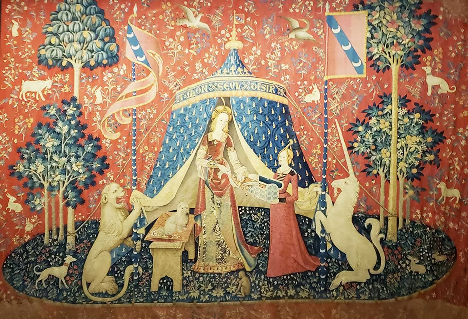 The Unicorn Tapestry.