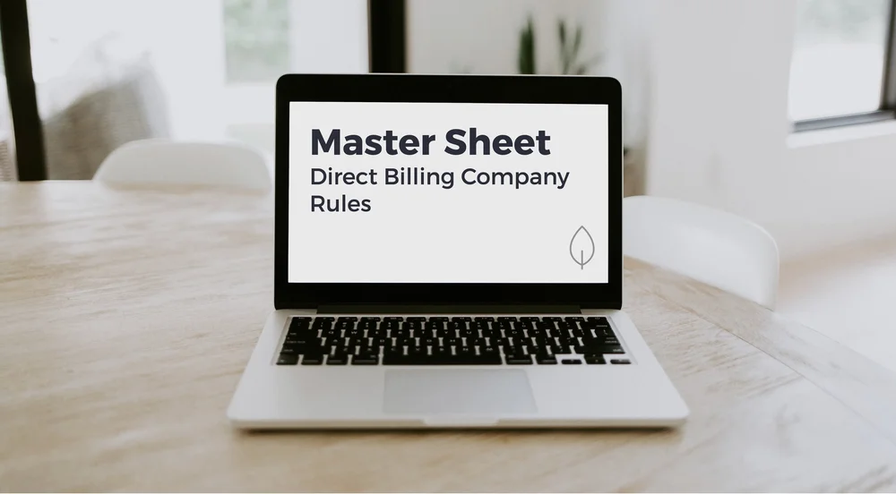 Direct Billing — The Online Wellness Institute
