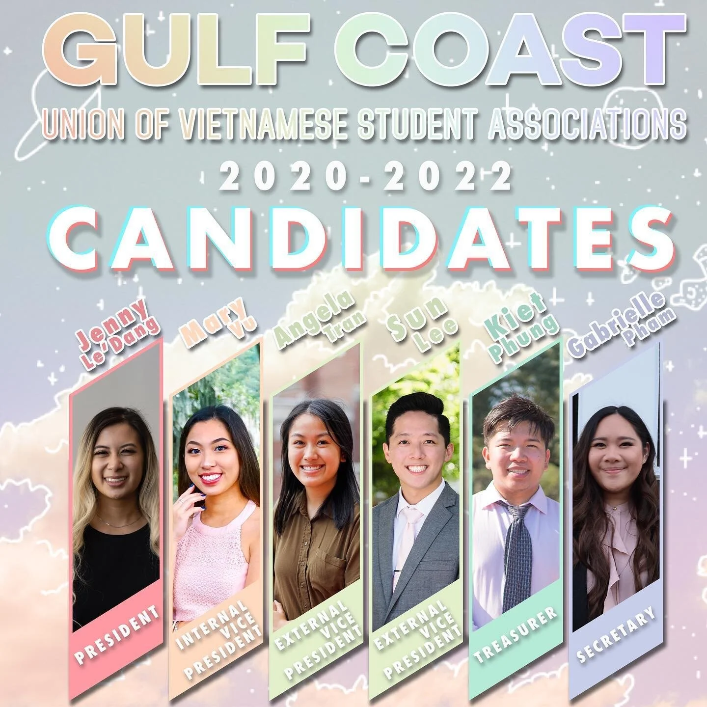 MEet your 2020-2022 UVSA Gulf Coast Executive Board Candidates