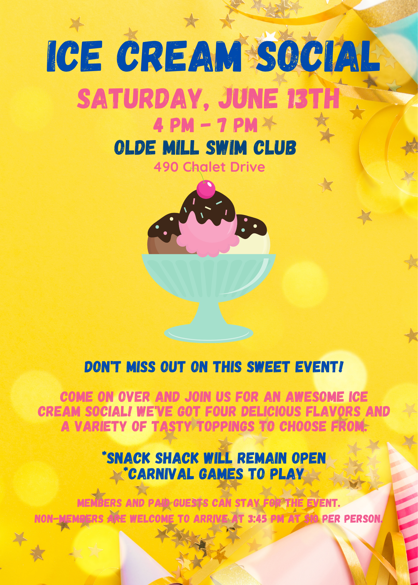 OMSC Ice Cream Social 