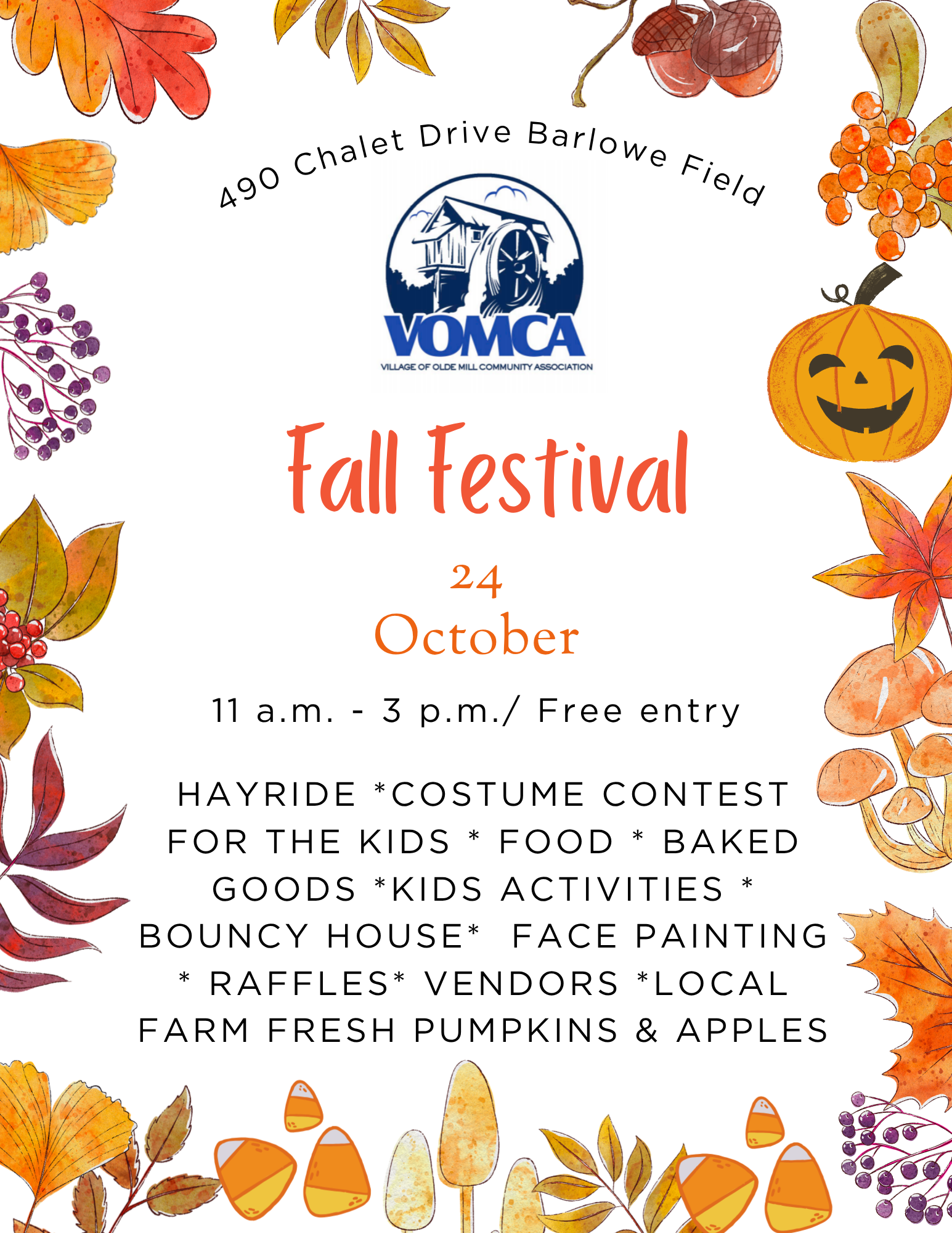 VOMCA's Fall Fest 
