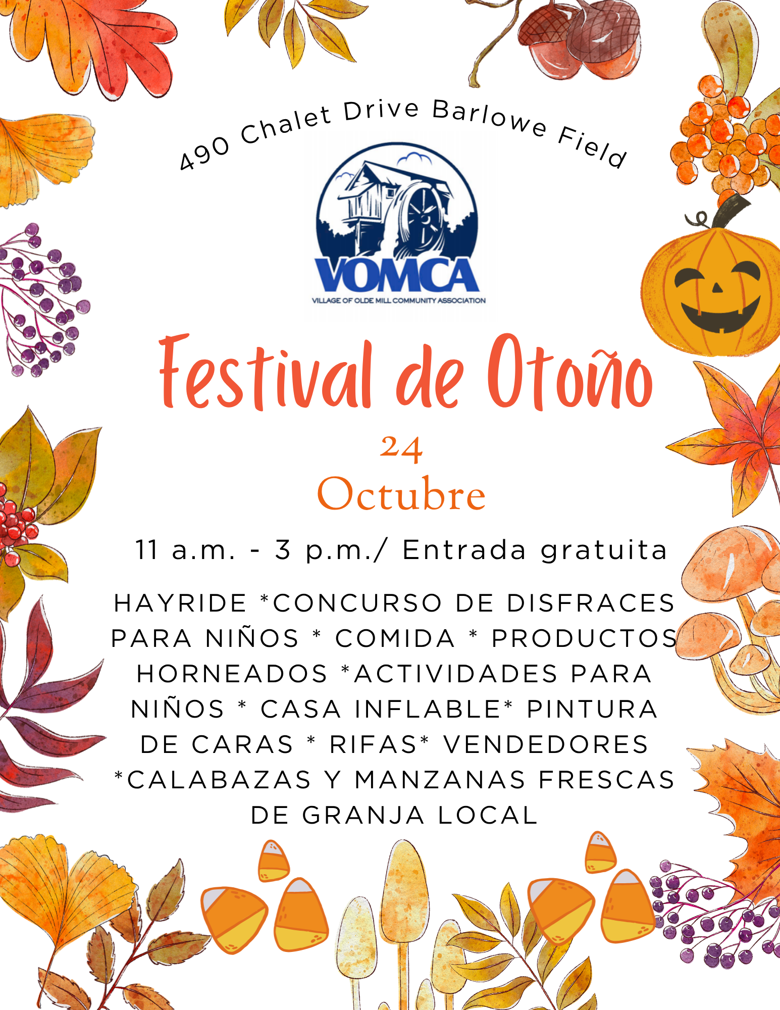 Fall Festival Spanish