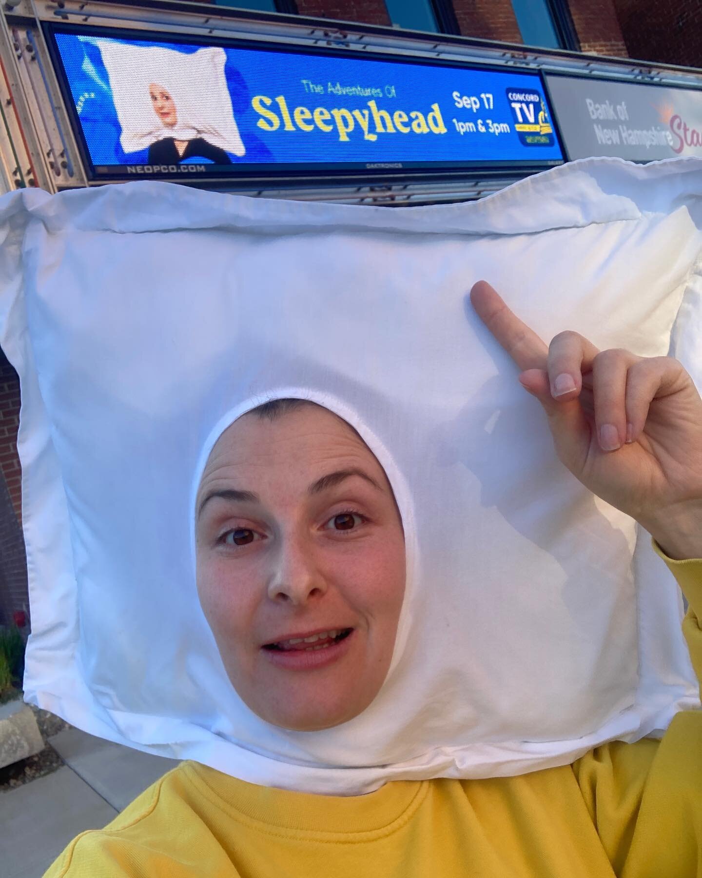 Sleepyhead is in the house!
Don&rsquo;t miss what will undoubtedly be the event of the season! 
Tickets are still available for this all ages comedy show at 1pm and 3pm tomorrow @banknh_stage @cca_nh 

As seen on @nhpbs ✨

And join us for the afterpa