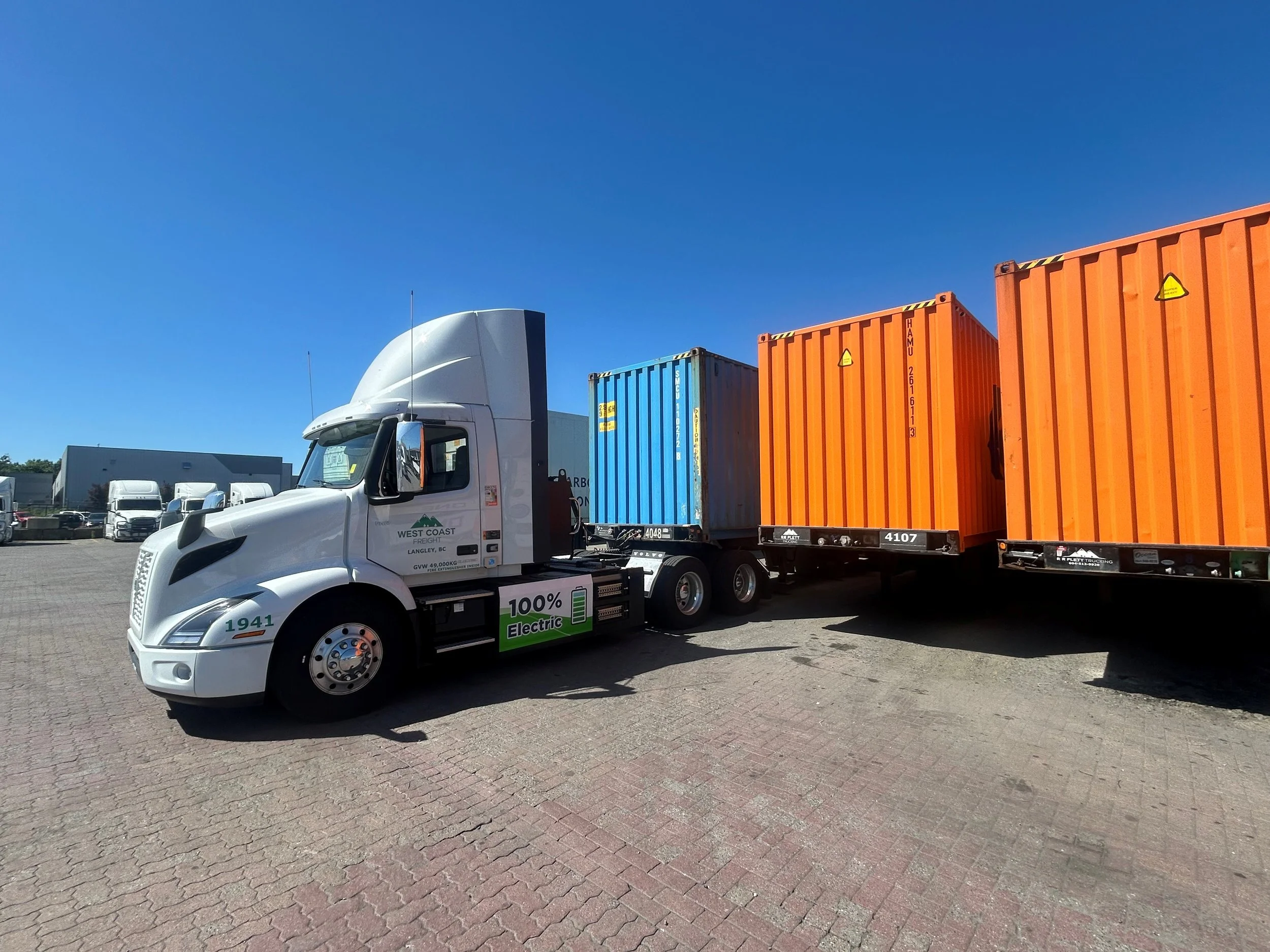 Driving Sustainability: R. R. Plett Trucking’s West Coast Drayage Division Leads with Electrification