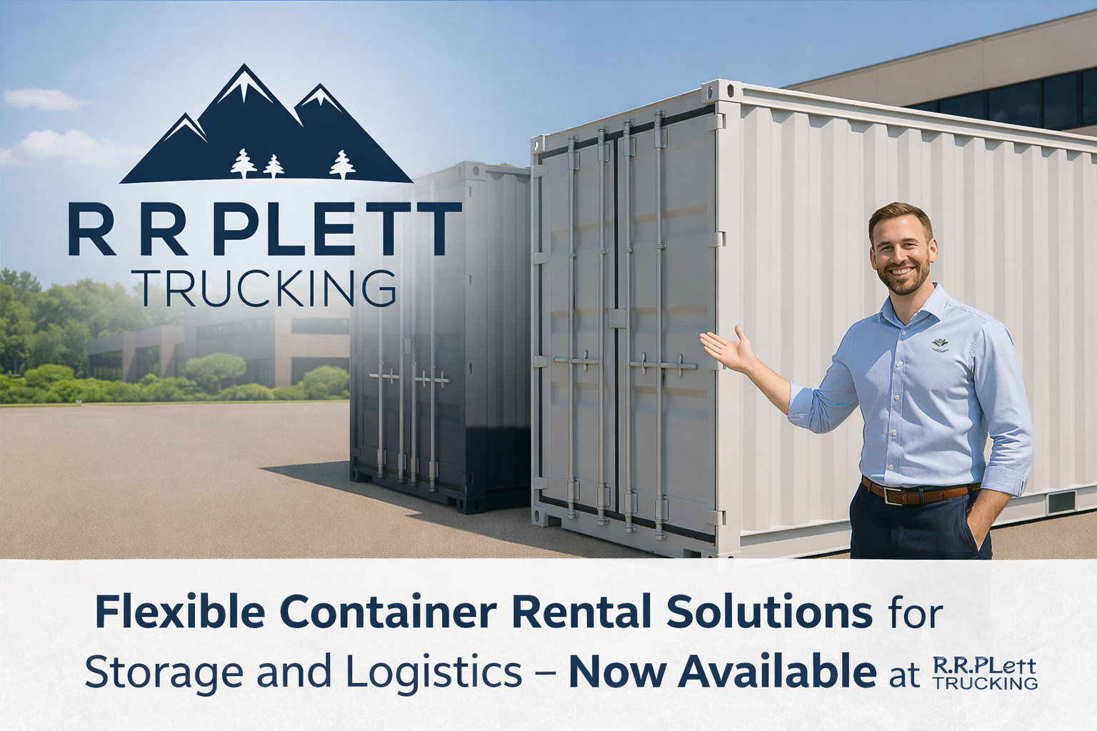 Flexible Container Rental Solutions for Storage and Logistics Now Available at R.R. Plett Trucking
