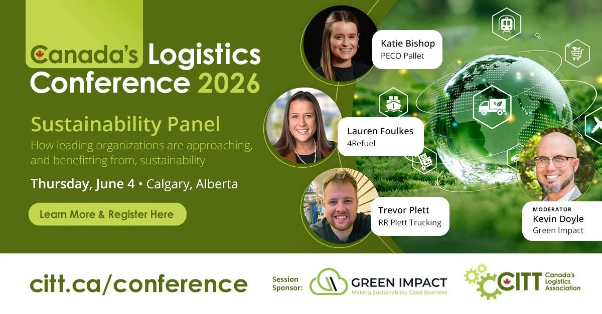 Trevor Plett to Speak at Canada’s Logistics Conference 2026 Sustainability Panel