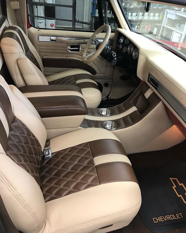 We love some quality interior leather...