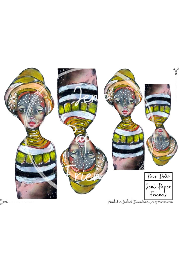 Jen's Paper Friend #8 — JENNY MANNO
