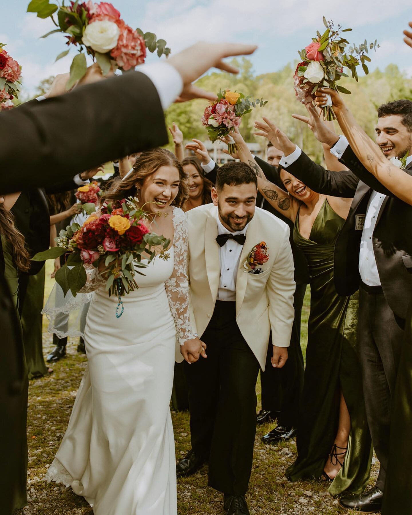 Meet the Michaels! 🤍Married 4.15.23🤍 
This couple was so much fun and they threw one fabulous party! 
Leah &amp; Corey married at the stunning St. Mary&rsquo;s Catholic Church in downtown Greenville before hosting their reception at South Wind Ranc