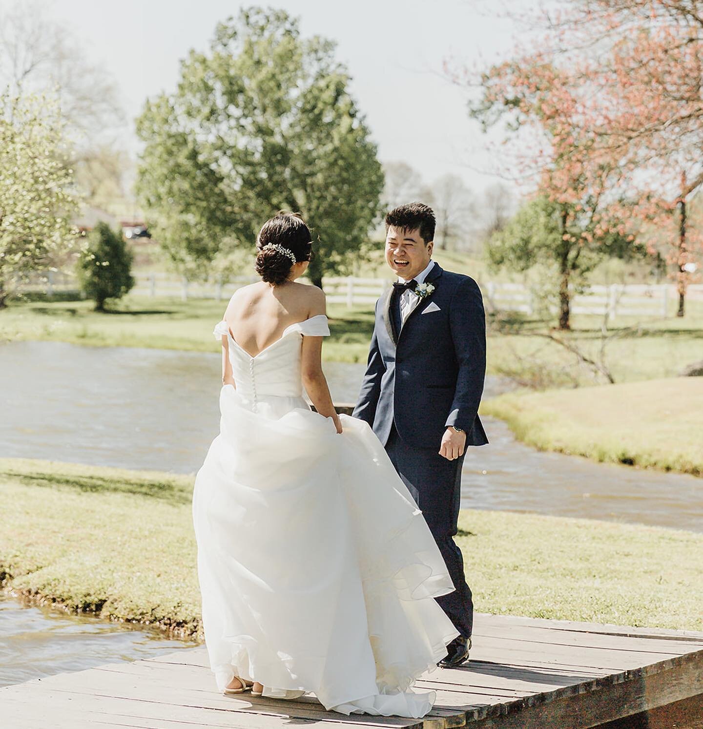 Introducing The Yao&rsquo;s! Married 4.1.23 🤍 Huan &amp; Daniel were so delightful to work with &amp; their friends and family, so gracious! We kicked off a very busy April with a bang! 

#justmarried #aprilwedding #springwedding #bestdayever #ido #