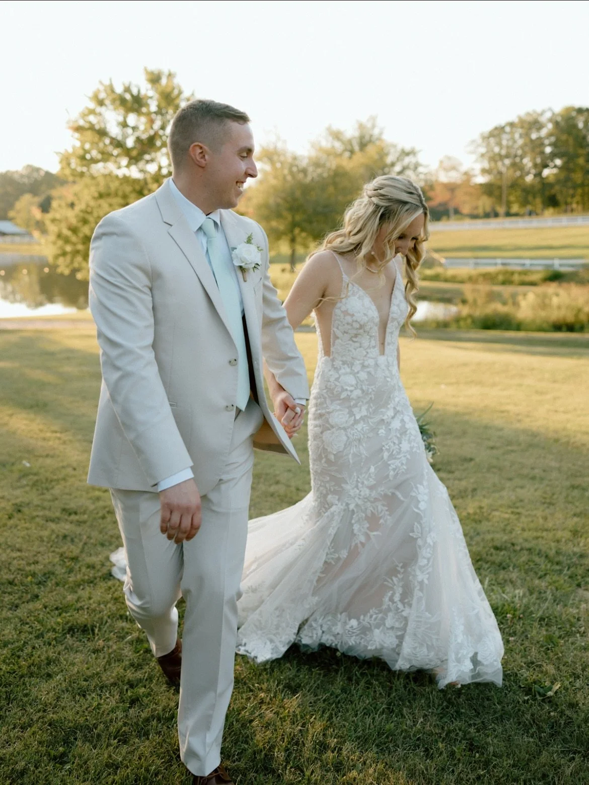 That wedding day glow! What a beautiful day to marry your best friend and celebrate with all of your favorite people! 

Congratulations to Meghan &amp; Eric 🤍9.12.25

Vendor Team
Ceremony &amp; Reception Venue @southwindranch_tr 
Planning &amp; Coor