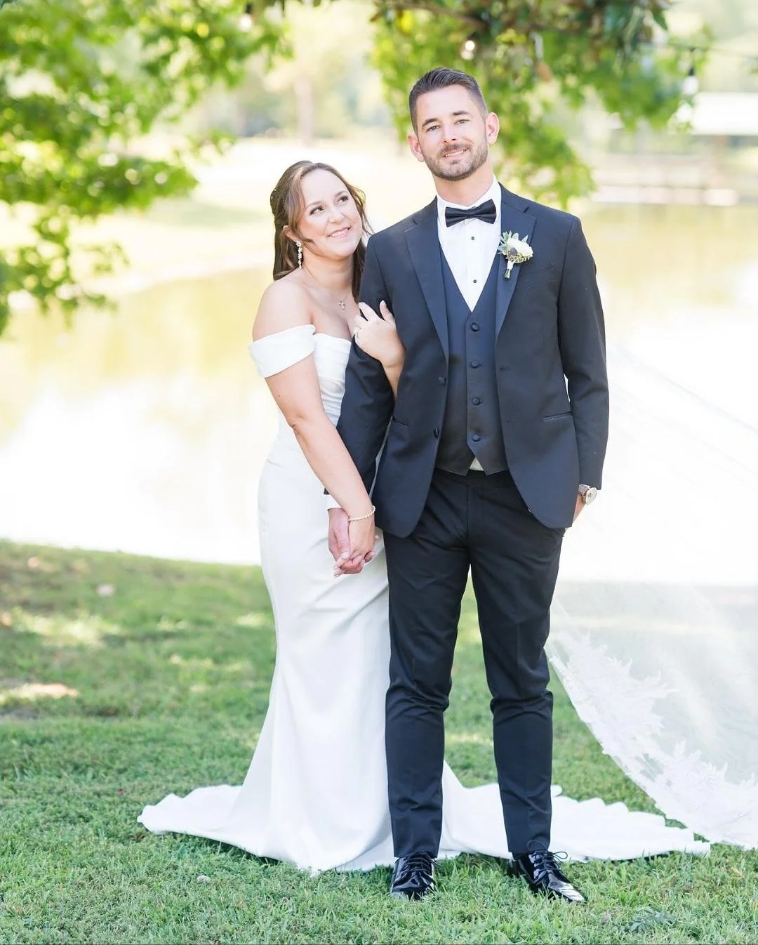Desiree and Dakota were married in Glassy Chapel before celebrating here at South Wind Ranch! They were able to have a unique destination ceremony while utilizing our Bridal Suite and continuing the fun in our Reception Barn. It&rsquo;s a match made 