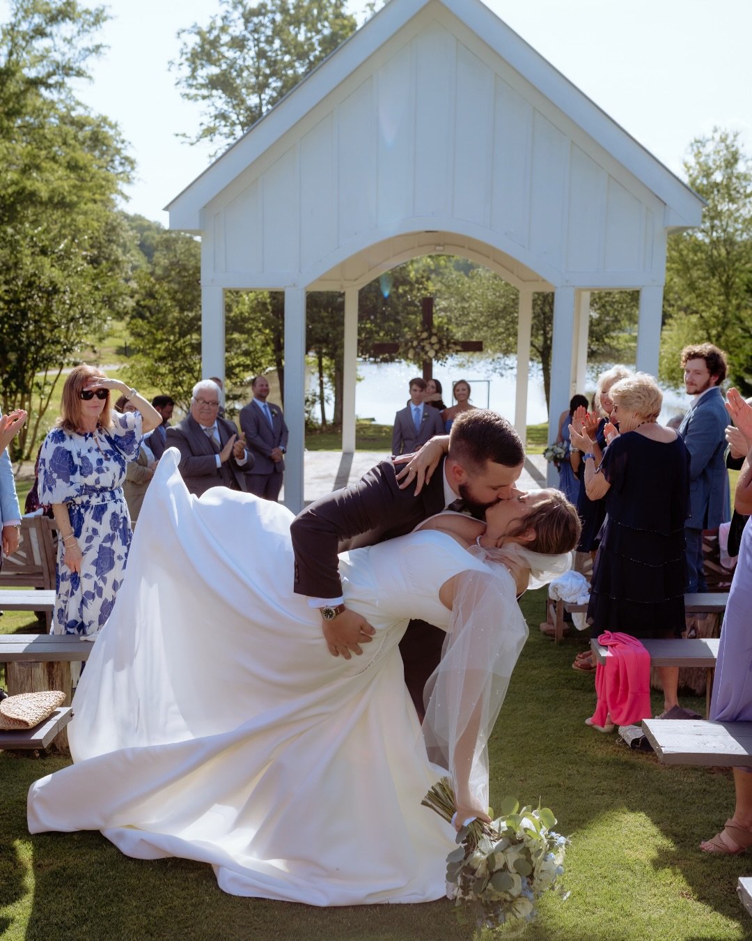 Reminiscing on some sweet weddings and came across Kelsi and Robert&rsquo;s gorgeous May wedding! It was too good not to share! Their golden hour photos on the dock turned out beautifully. We are so happy for them as they come up on their 2 year anni