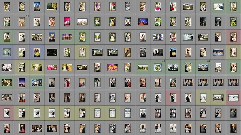 Lightroom Bibliotheksansicht