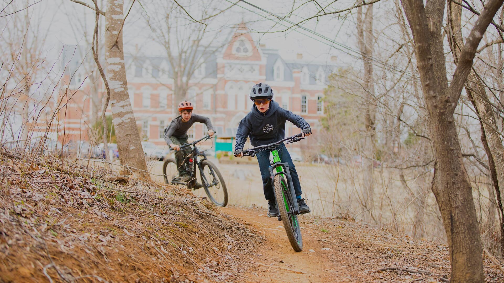 seven mountain bike race