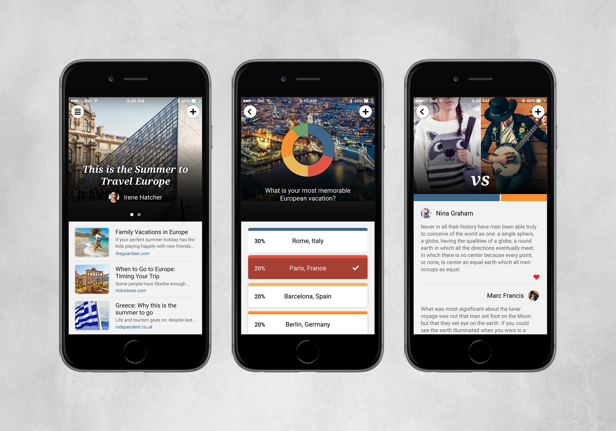 Web Product and iOS App