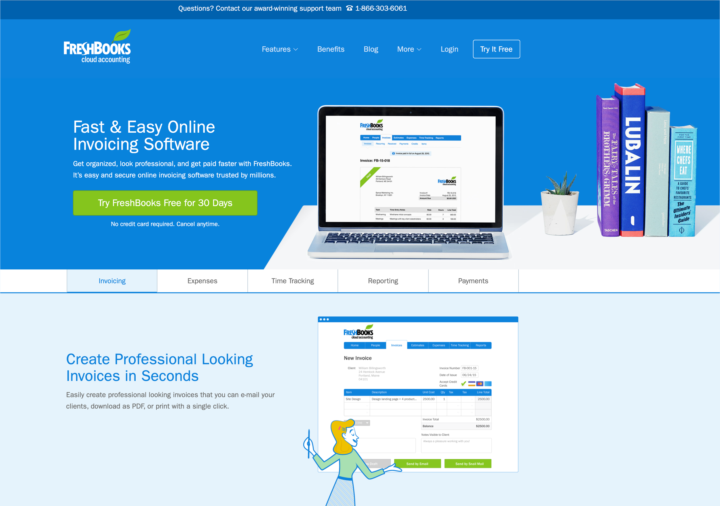 Old design of website