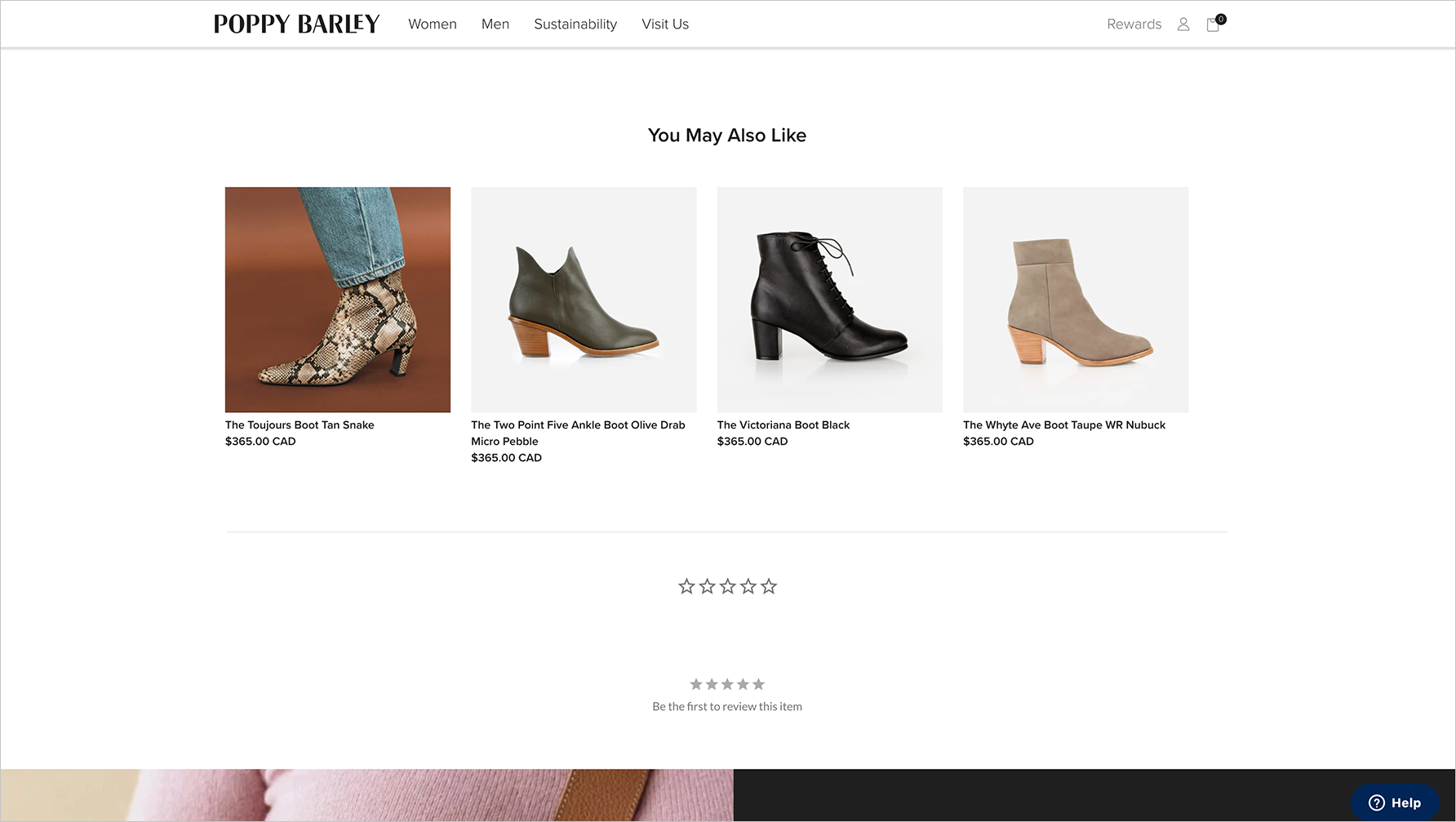 "Poppy Barley" website