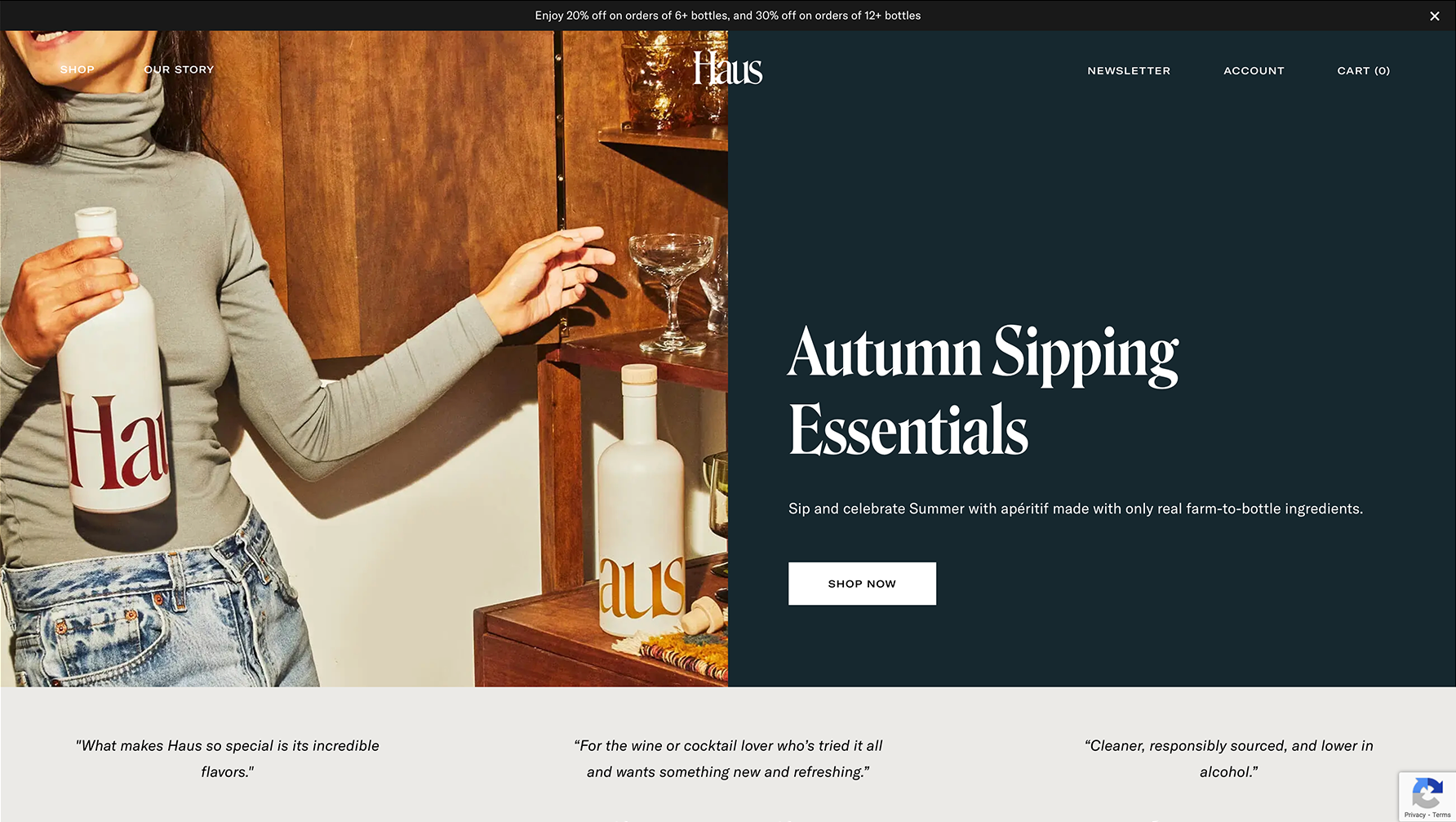 "Haus" website