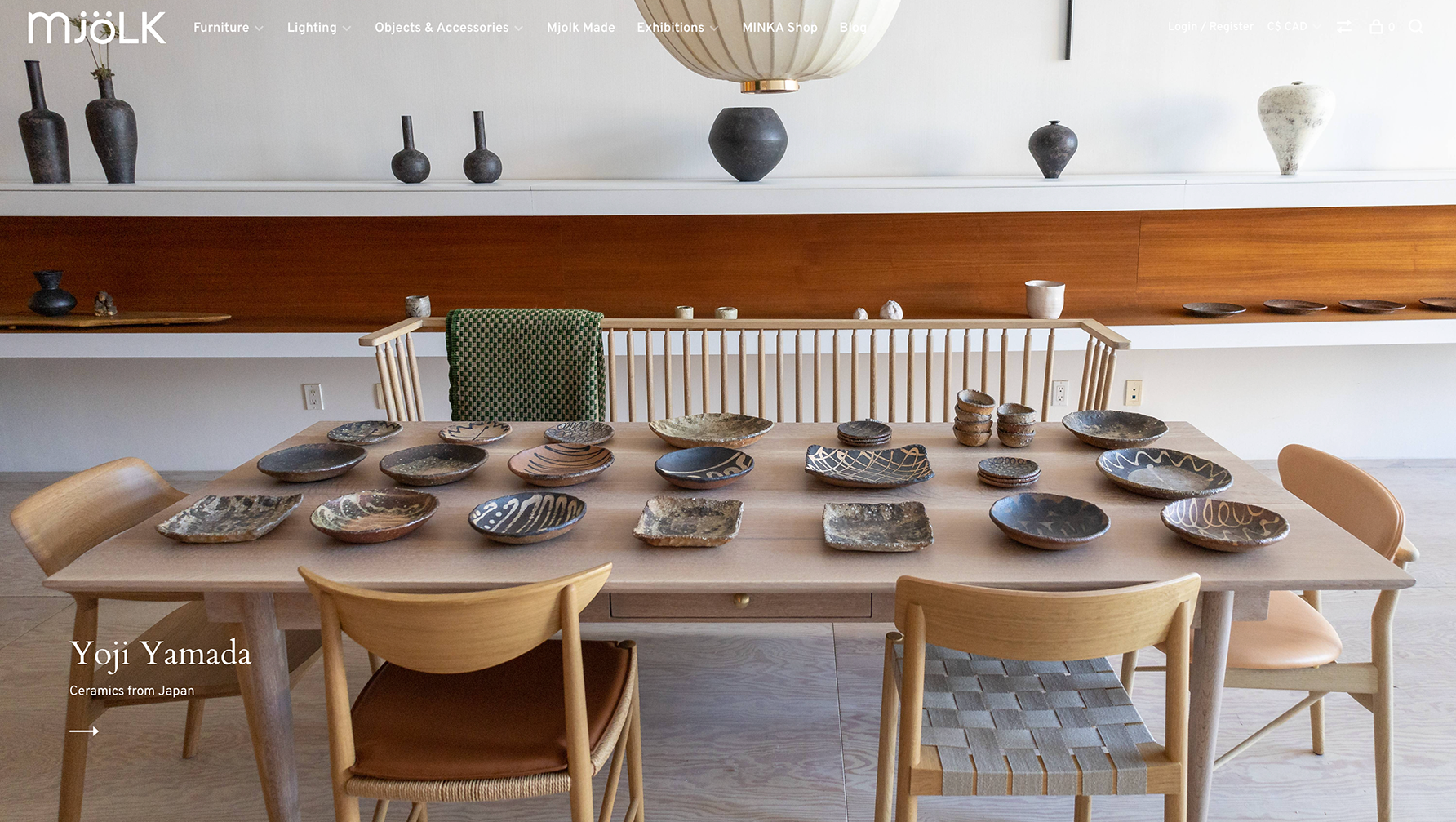 "Mjölk" website