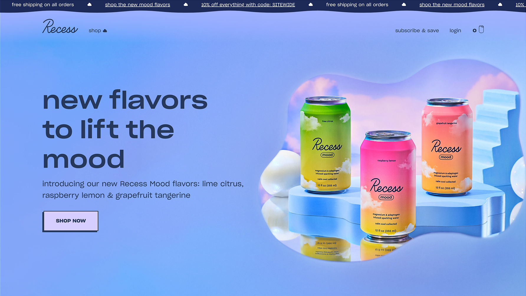 "Recess" website
