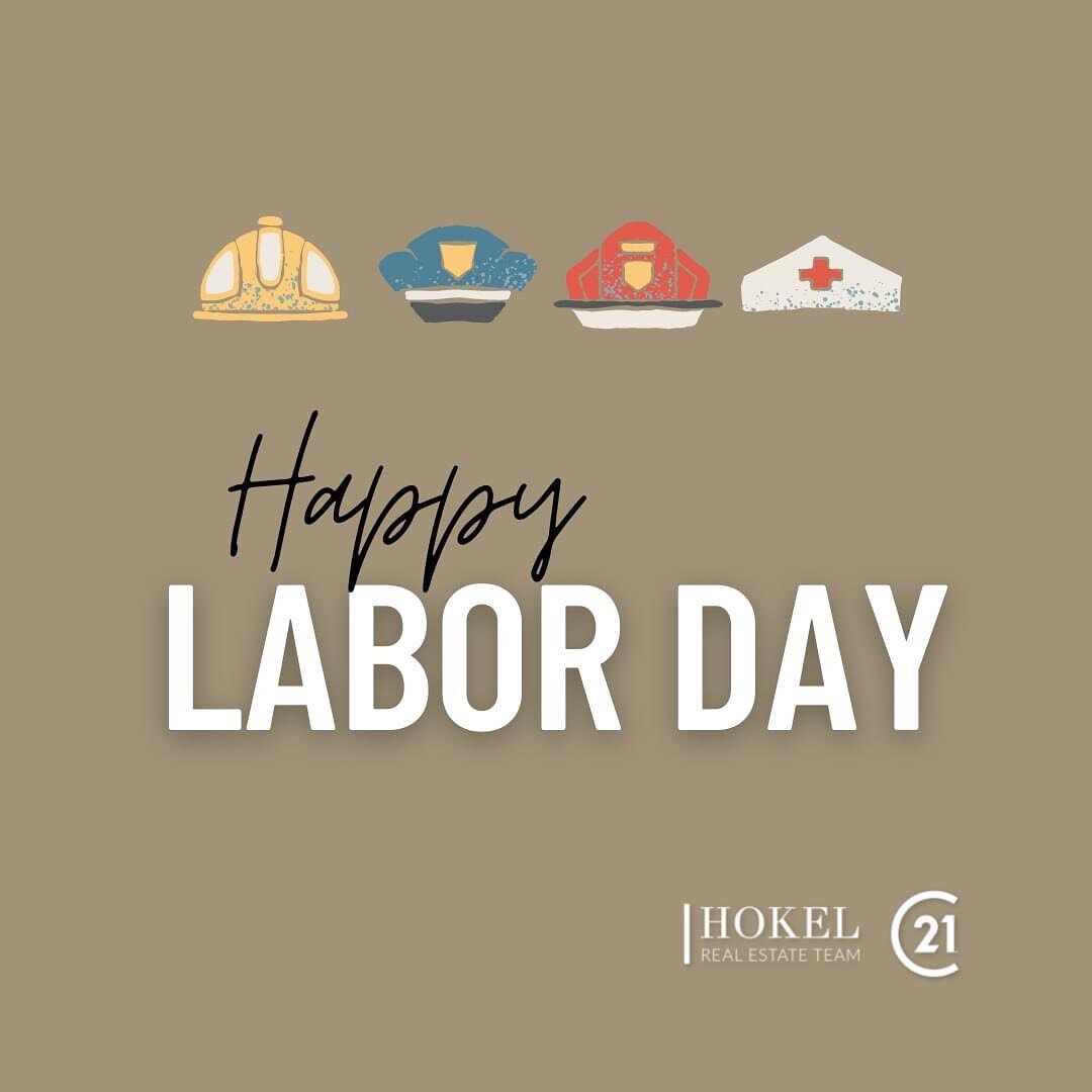 Happy Labor Day!

It may be Labor Day, but if you are in need of a real estate agent, we have agents ready to serve you today! Shoot us a DM if we can be a help in anyway! 

#laborday #hokelrealestateteam #readytowork #realestateneeds #century21