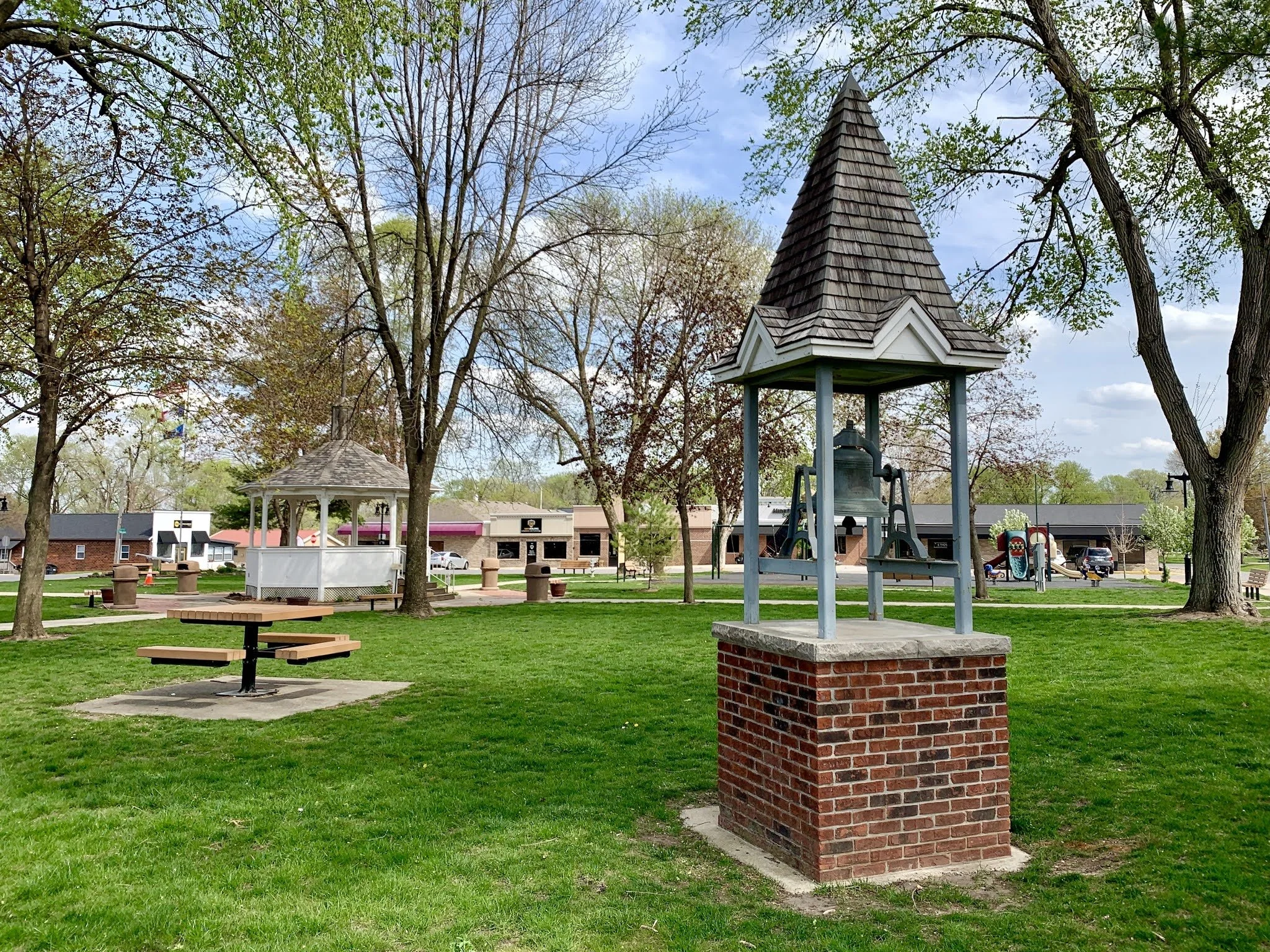 Polk City Iowa Town Square