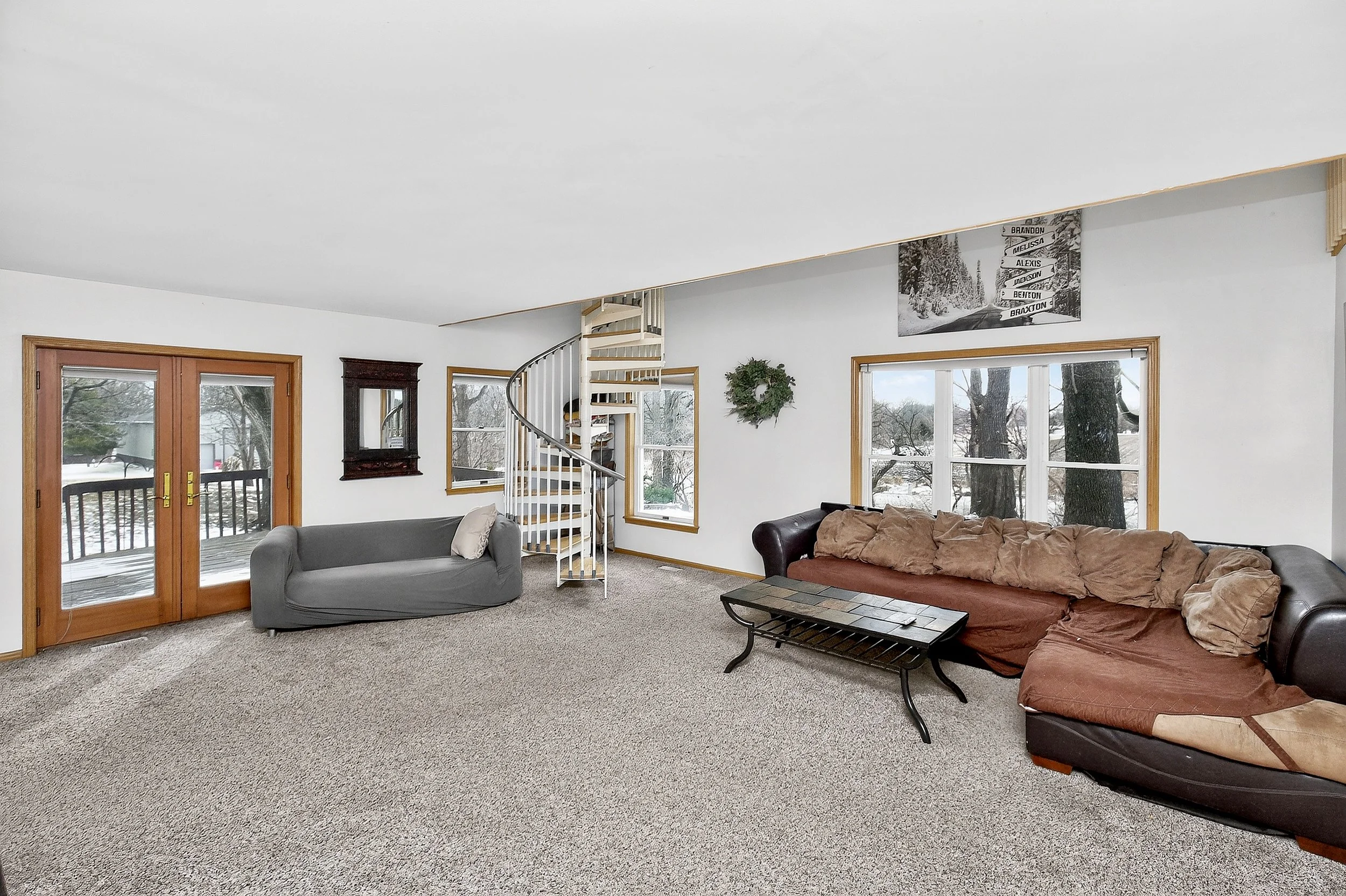 Ames Iowa home with large shop and mature trees