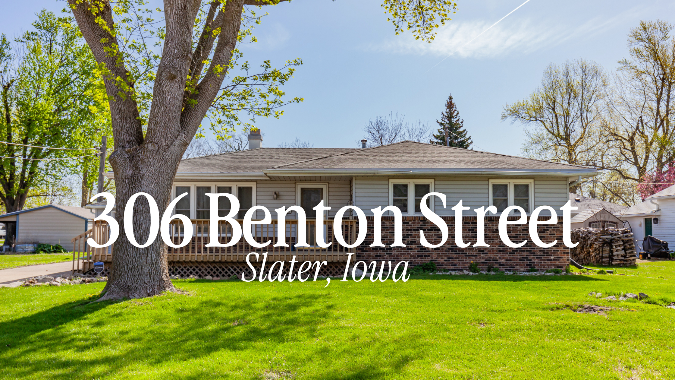 Move-In Ready Ranch Across from Nelson Park in Slater, Iowa