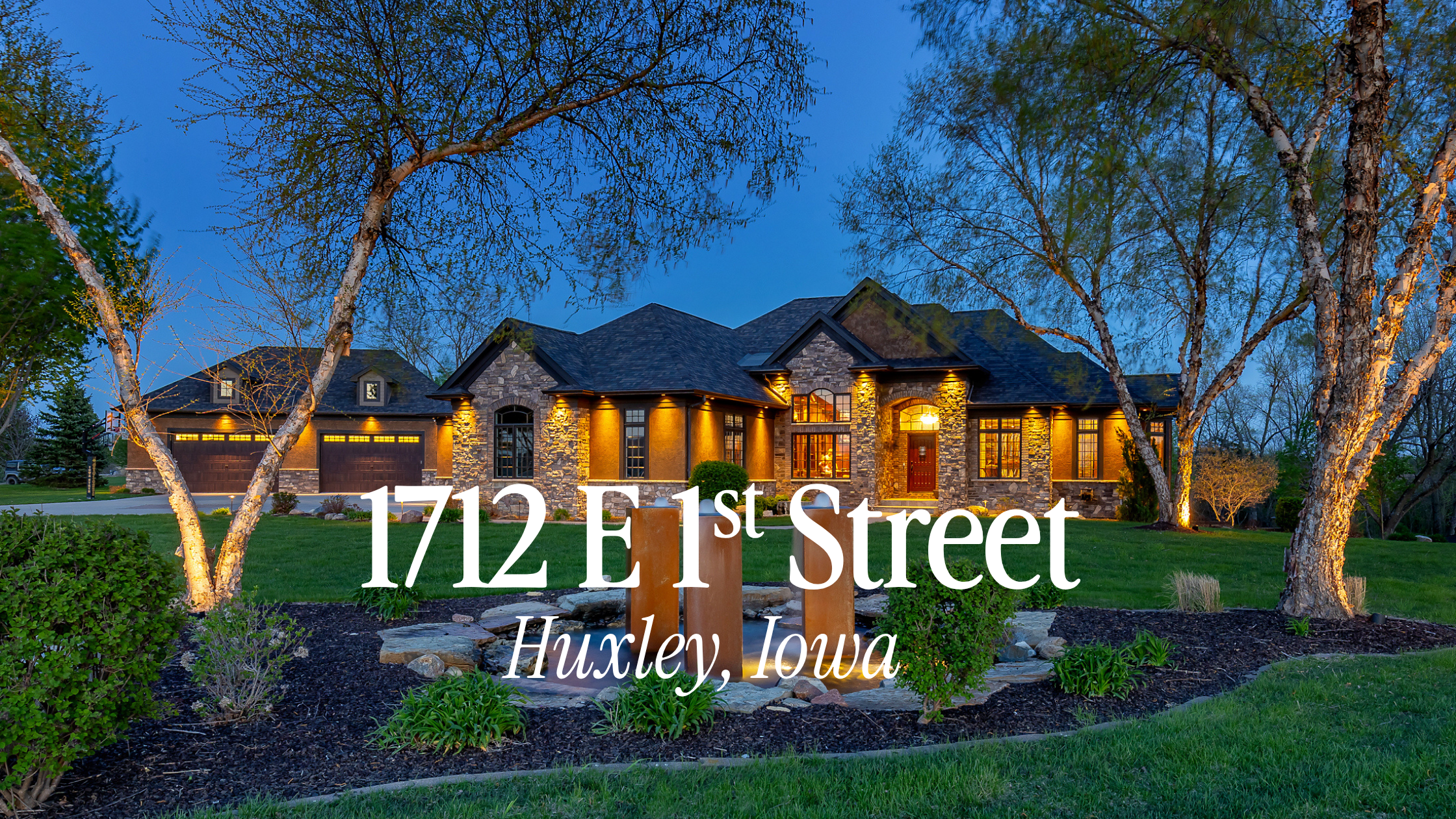 Luxury Acreage Living on 5.43 Acres Near Huxley, Iowa