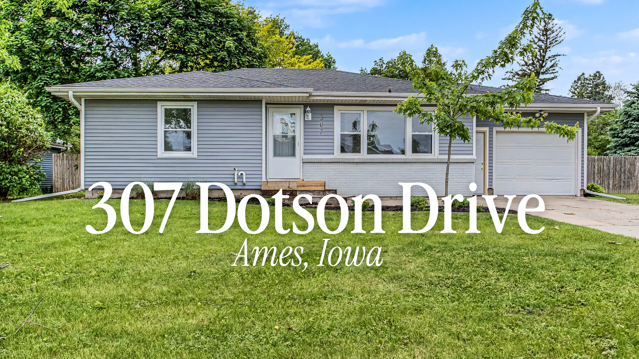 Ranch Home for Sale in Ames, Iowa | 307 Dotson Drive