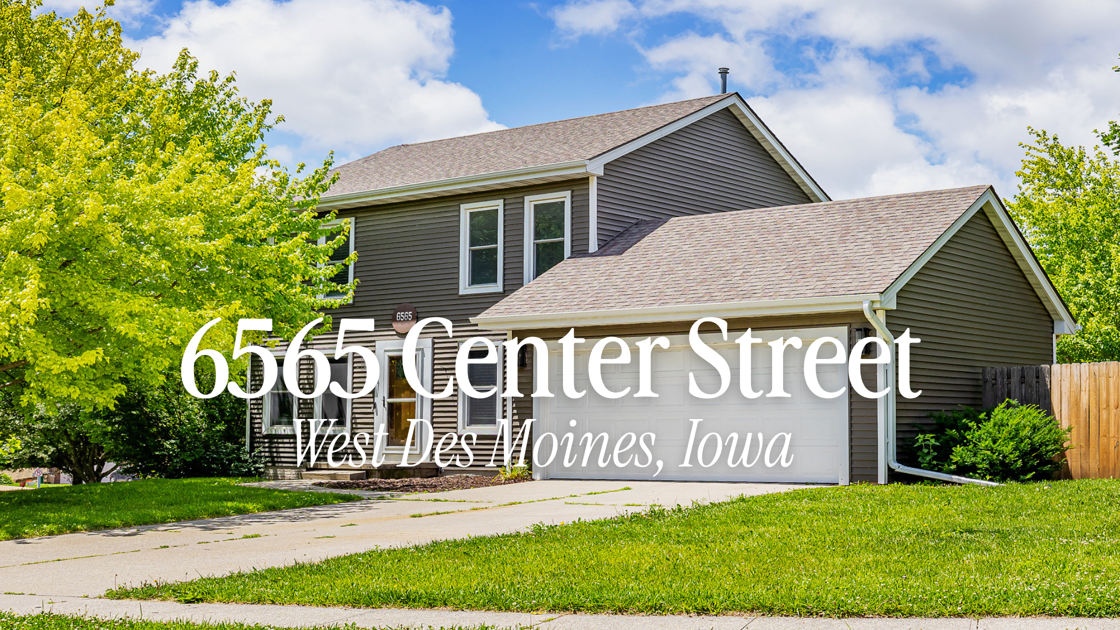 New Listing in West Des Moines: 6565 Center Street