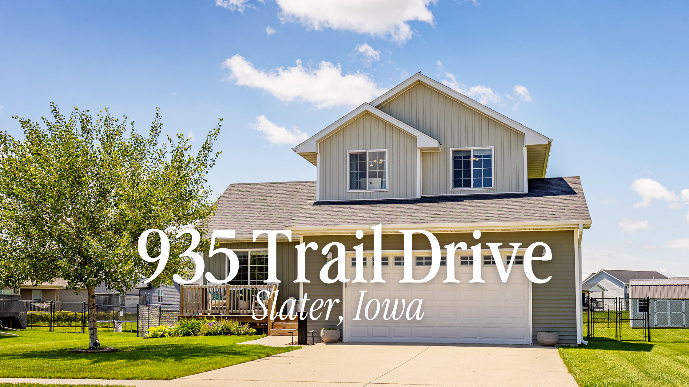 New Listing in Slater, Iowa | Spacious Home with Multiple Living Areas and a Fenced Backyard
