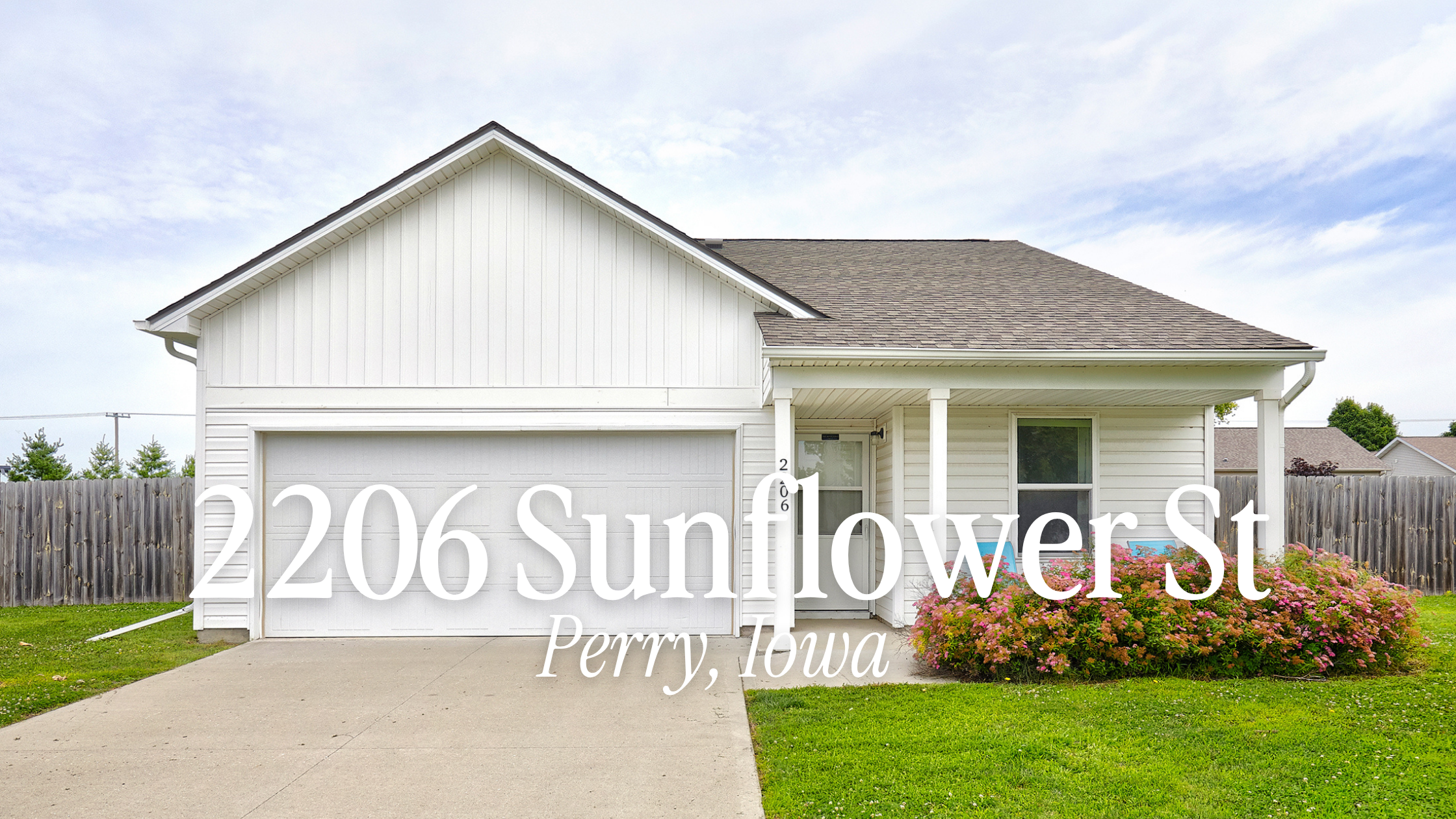 2206 Sunflower Street, Perry, IA | 3-Bedroom Ranch for Sale