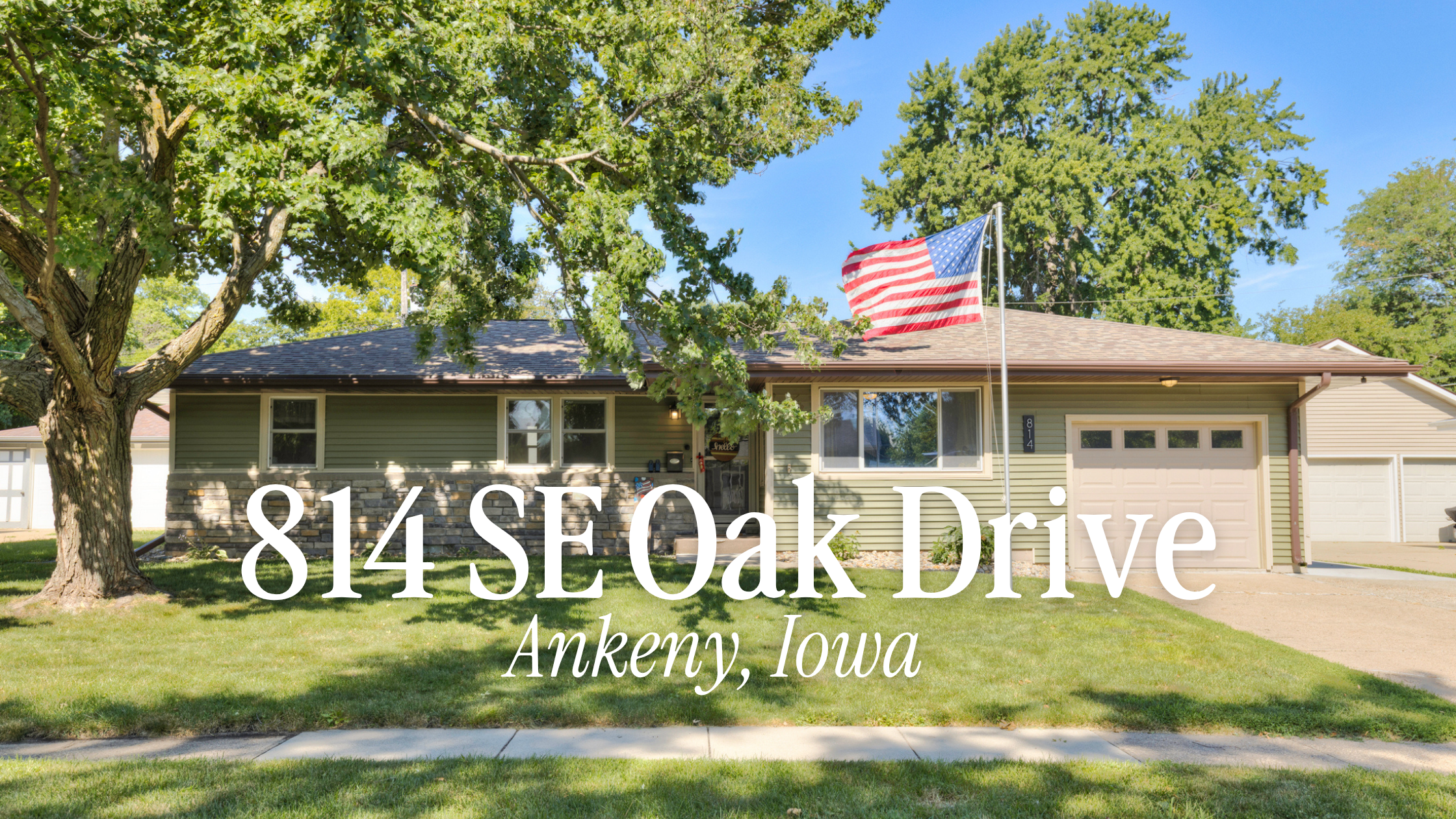 Affordable Ranch Home for Sale in SE Ankeny | 814 SE Oak Drive, Ankeny, IA