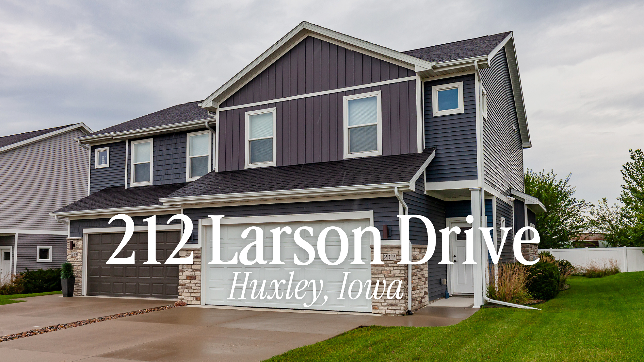 212 Larson Drive, Huxley: 3-Bedroom Home for Sale for $265,000