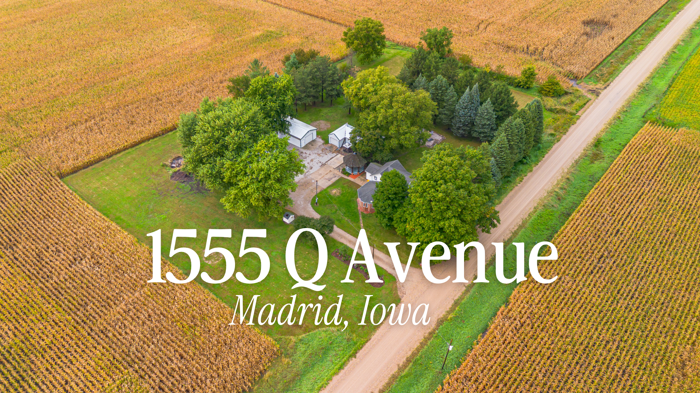 Acreage for Sale in Madrid, Iowa | 1555 Q Ave