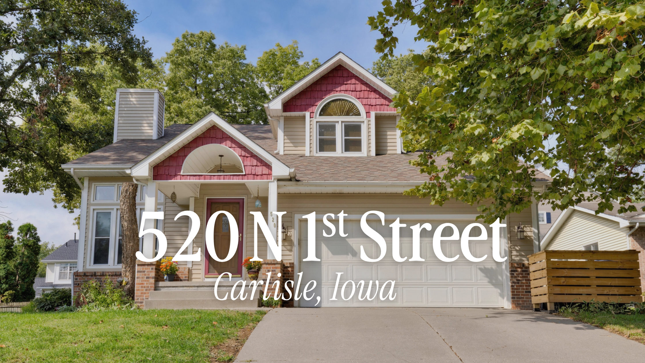 4-Bedroom Home for Sale in Carlisle, Iowa | 520 N 1st Street