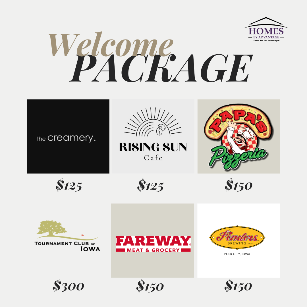 BUILDER INCENTIVE! Polk City Welcome Package — Hokel Real Estate Team
