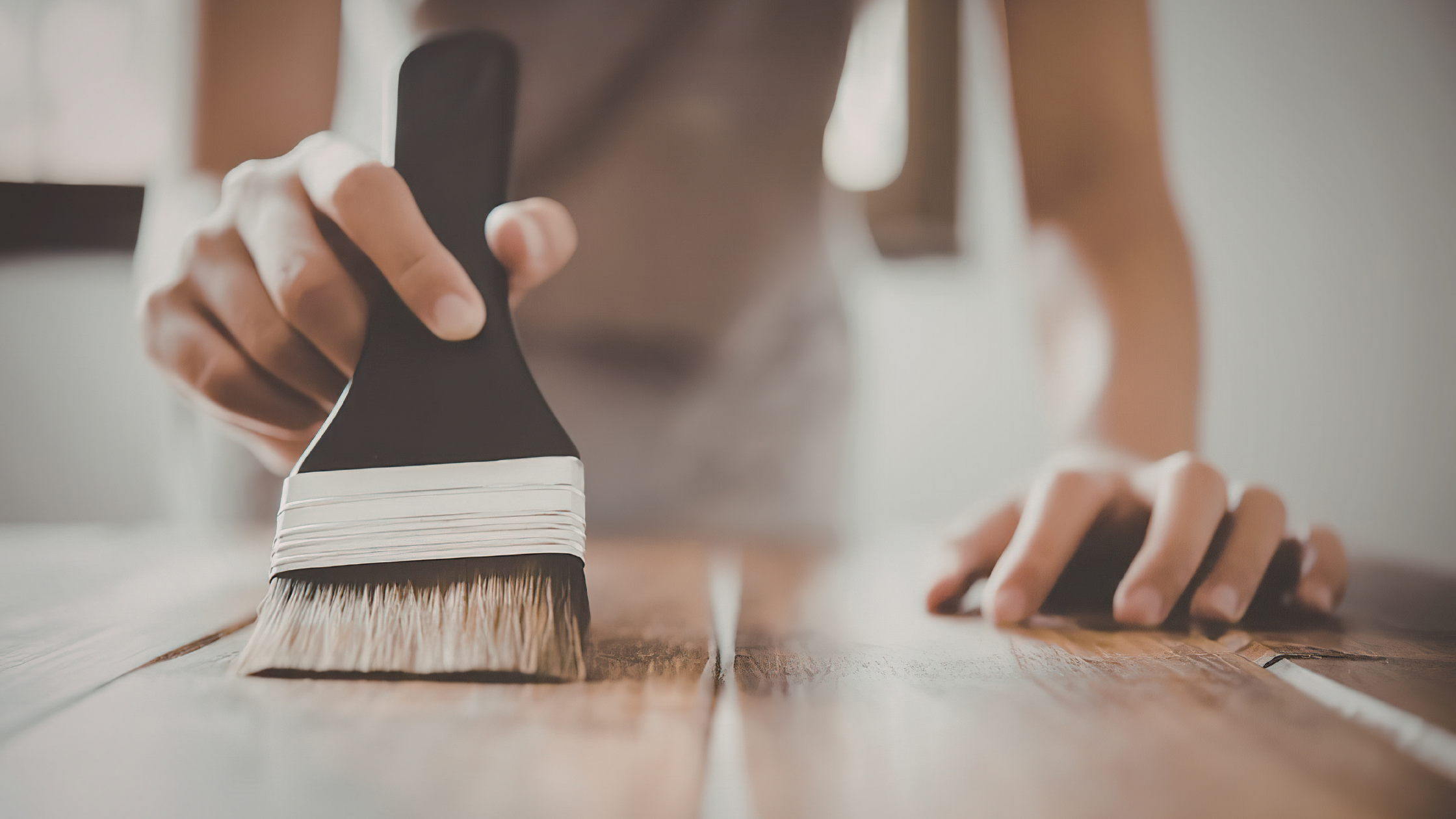 man with paintbrush