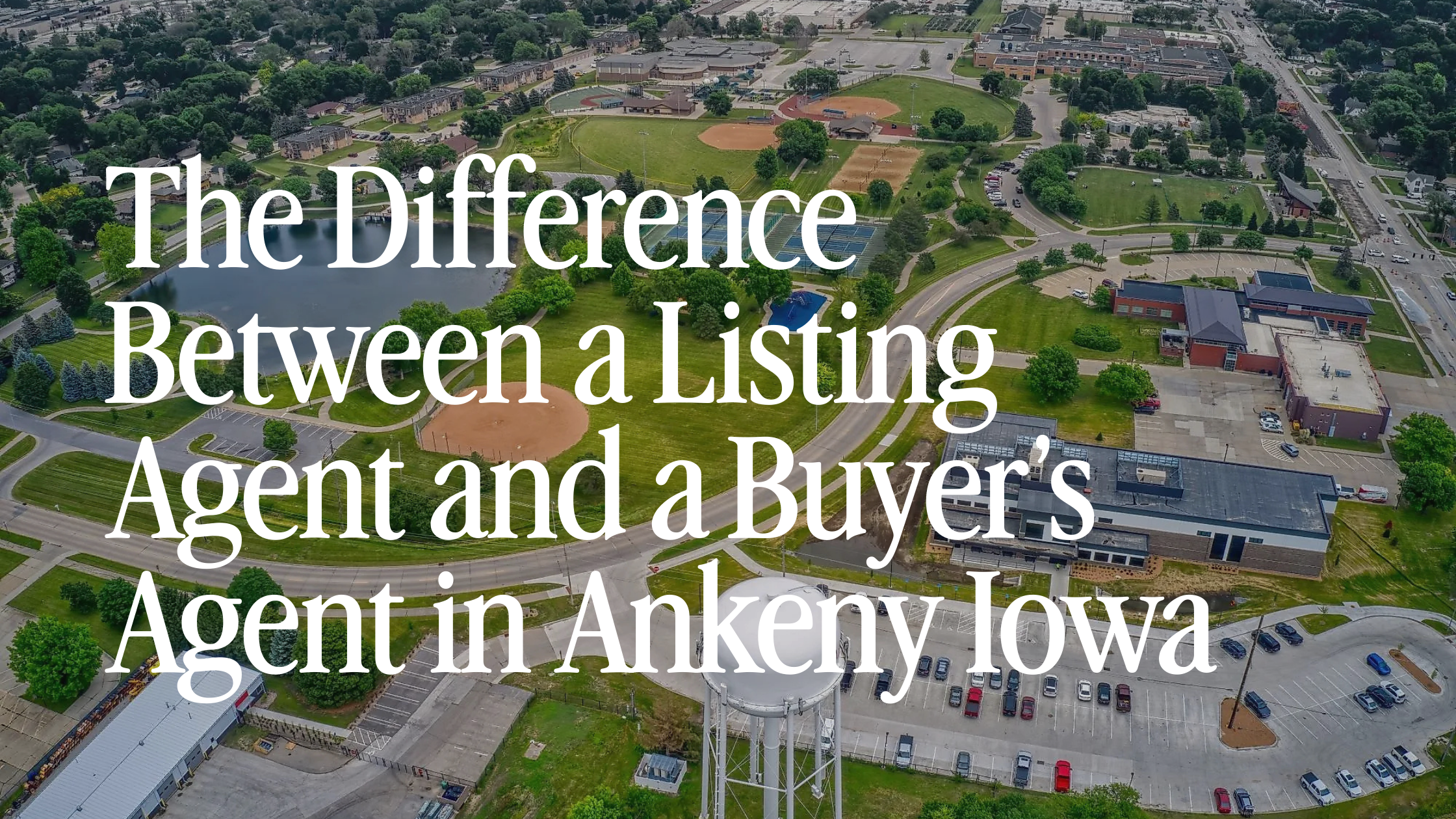 Drone photo of ankeny iowa