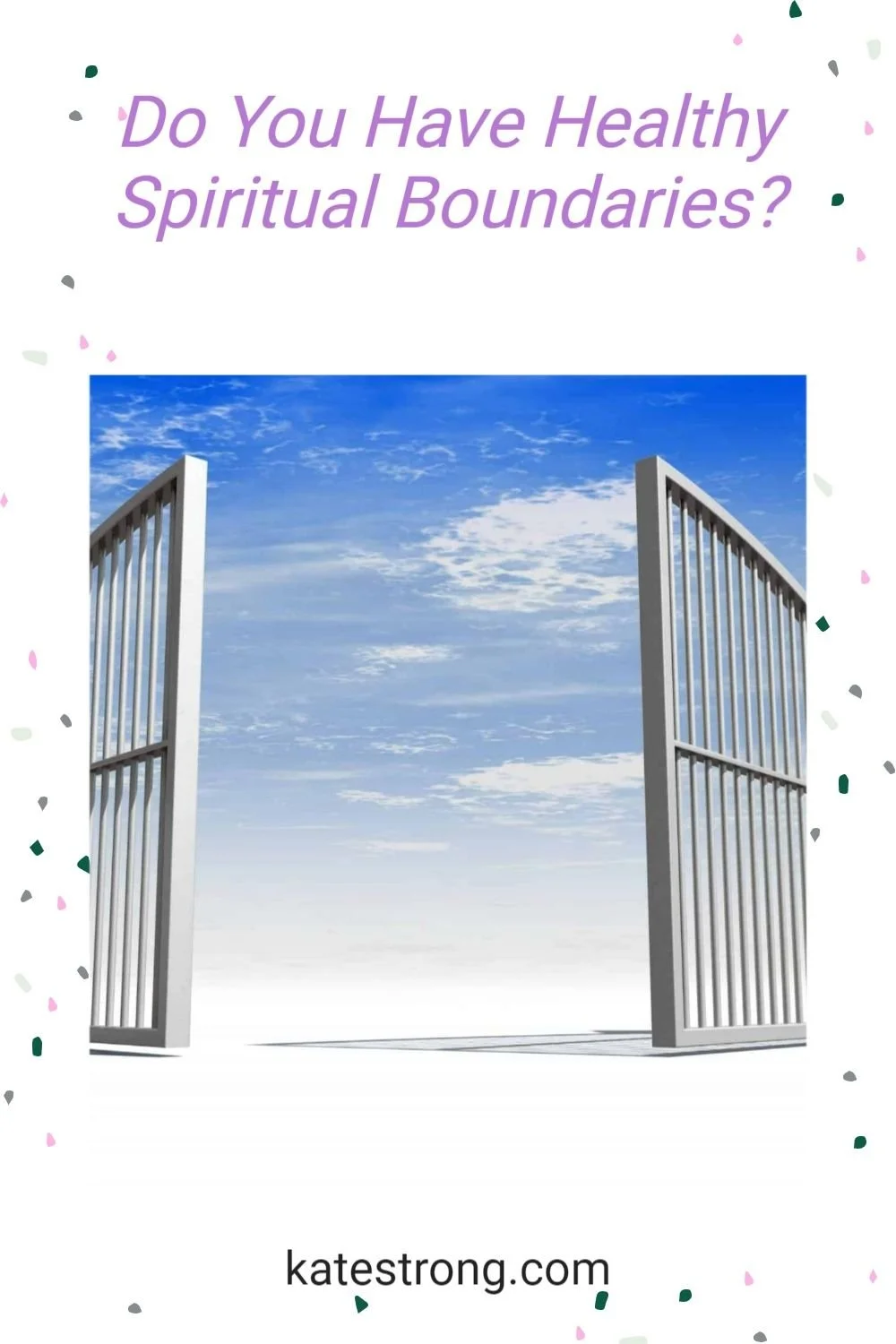 Boundaries and Spiritual Service